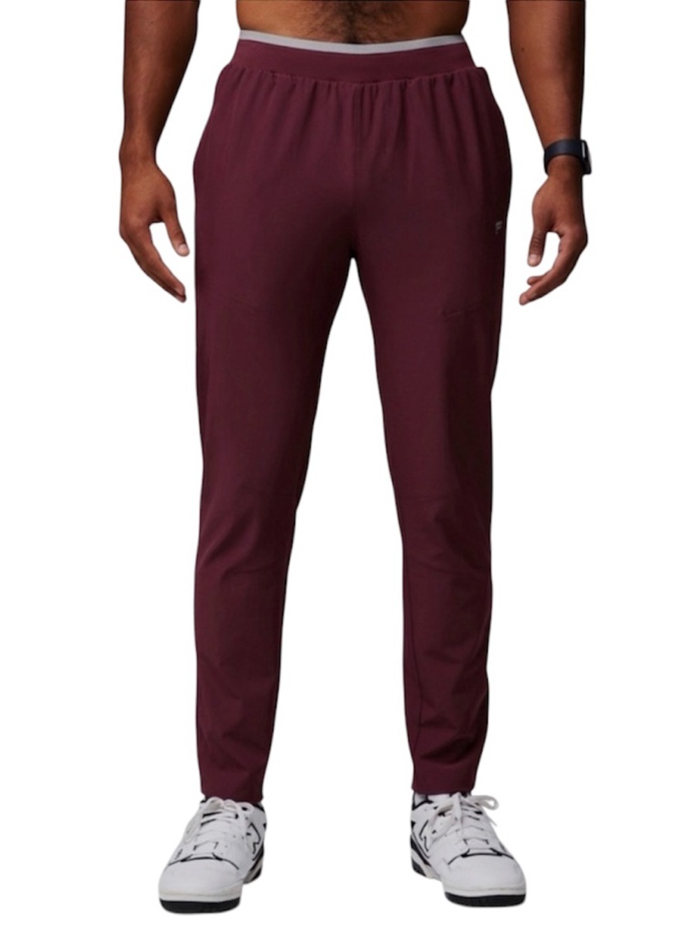 Fabletics - NWT - (Showroom Tags) The Fundamental Pant - Merlot Mineral Gray
